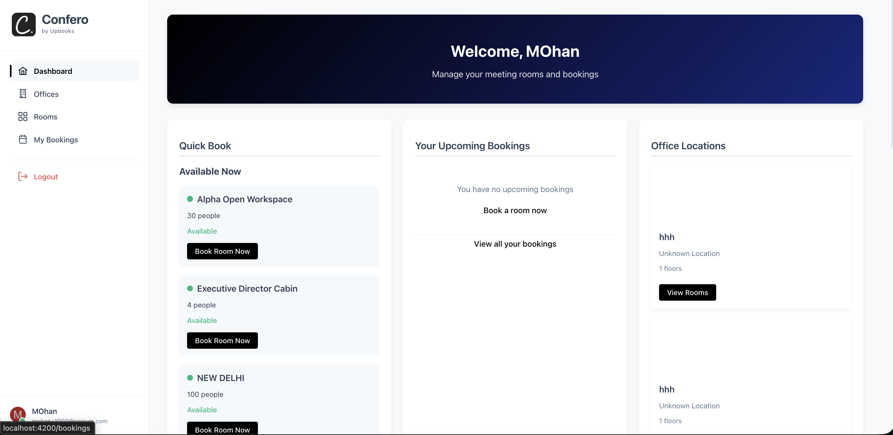Confero by Upbooks visual