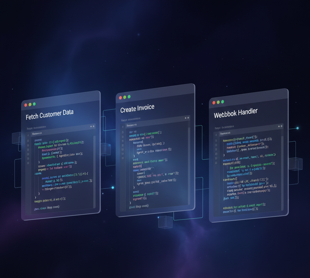 Code examples visual