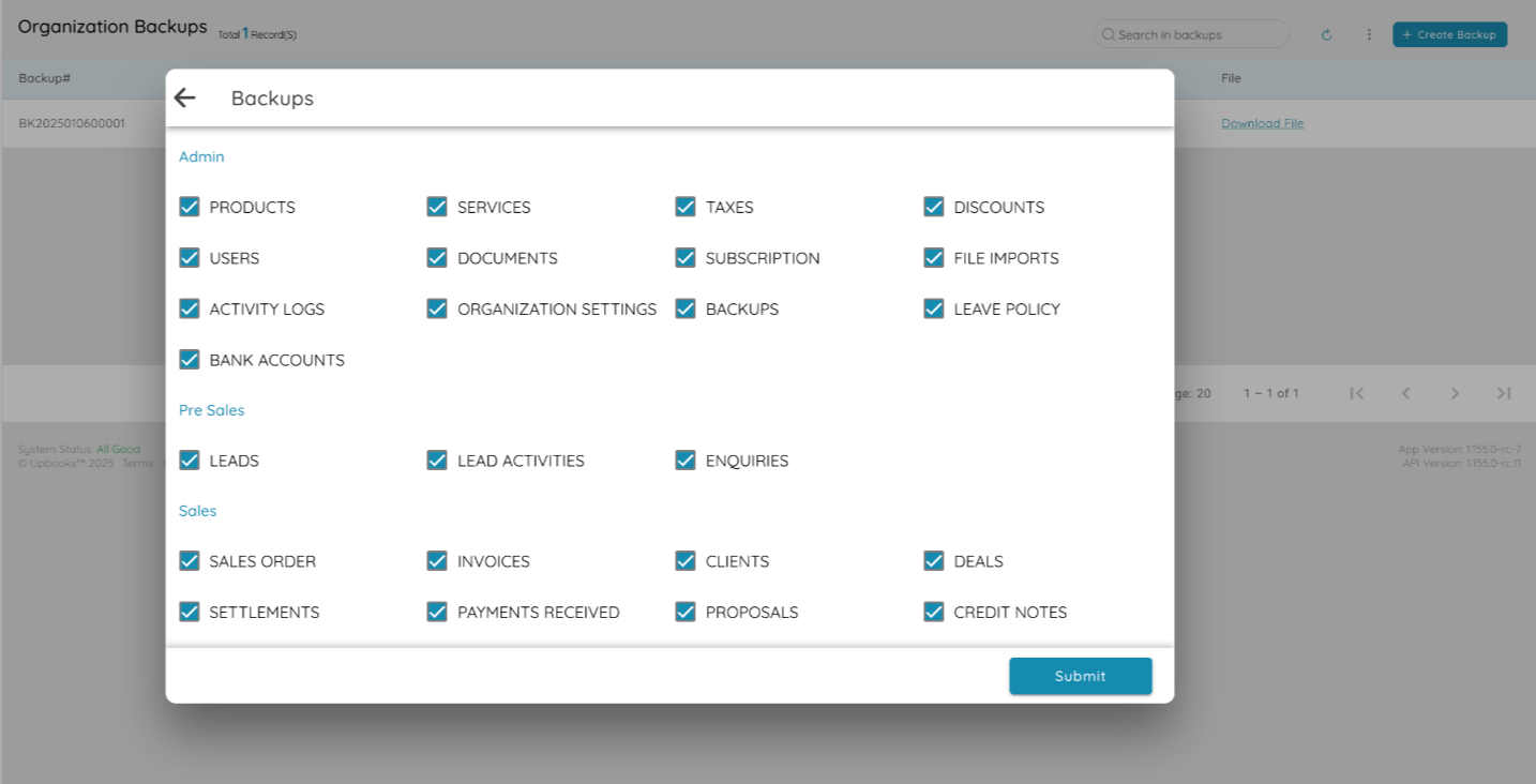 Shopify products/orders synced