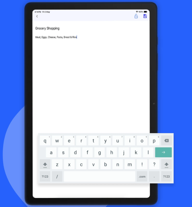 Create and Edit Notes