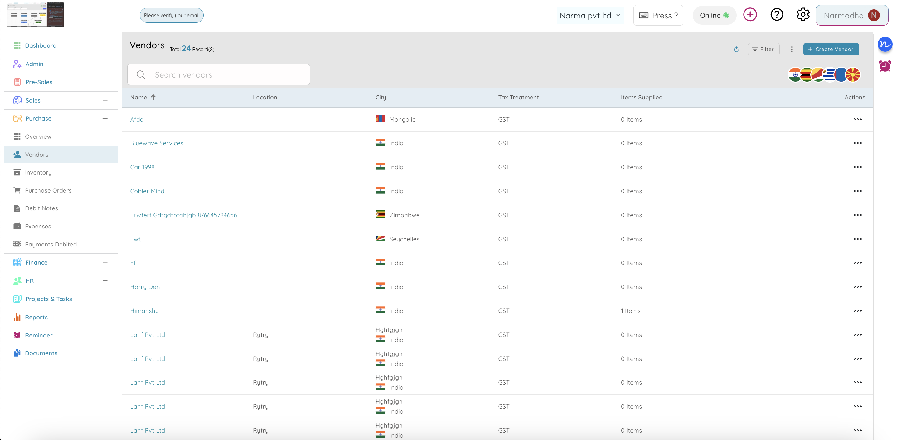 Centralized Purchase Management