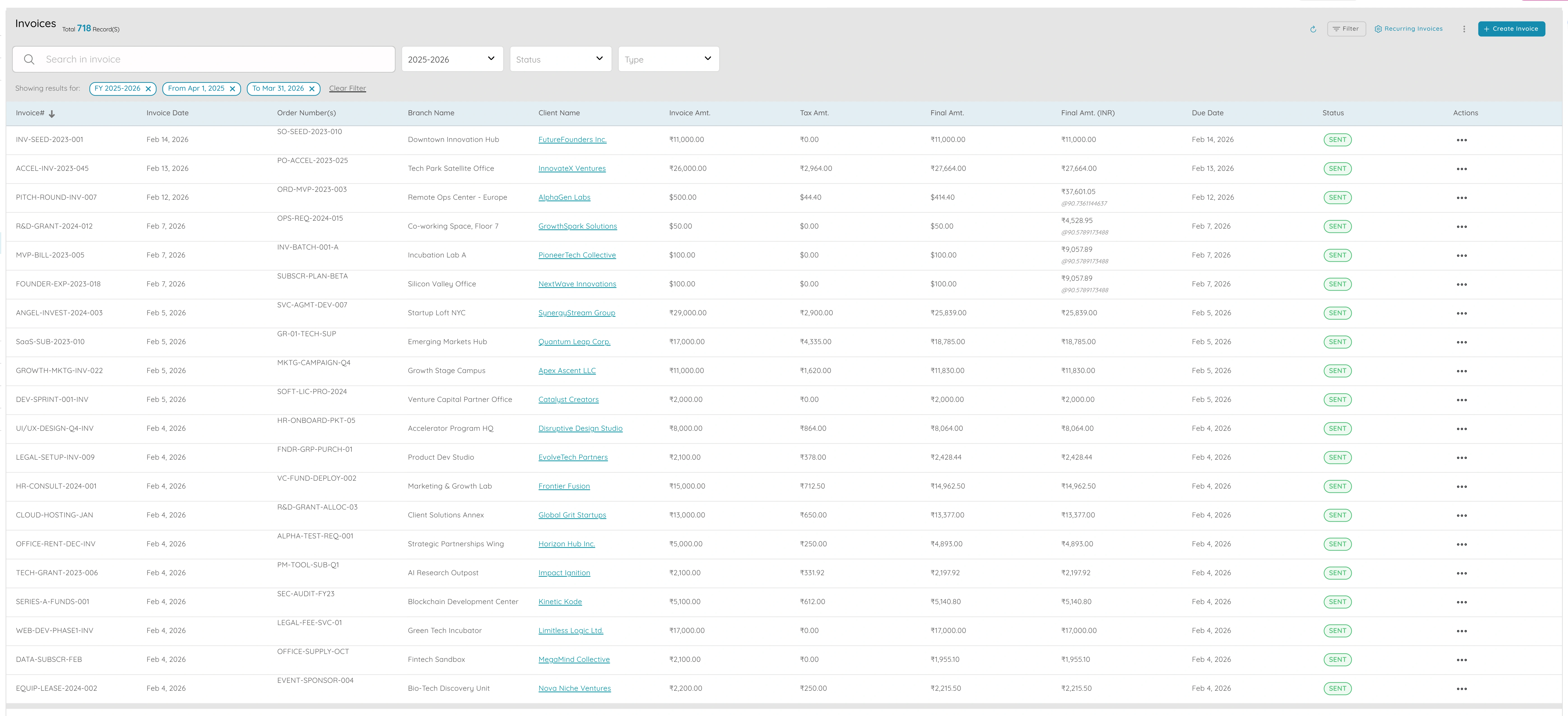 Proposals & Invoices - 2